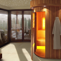 Combined sauna wellness