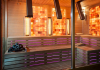 Combined sauna with chromotherapy