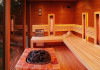 Finnish sauna with bio steam generator