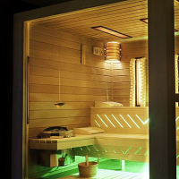 Indoor sauna for Individual building