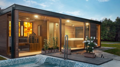 unique sauna house