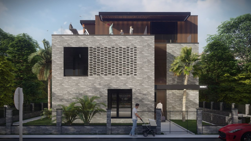 Architectural design, 3D visualizations from iSauna