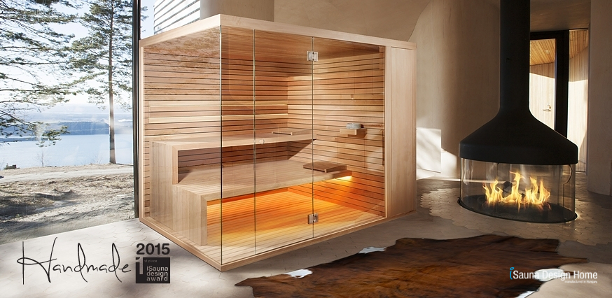 Bio sauna in minimal style