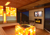 Combined luxury sauna house 