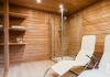 Combined sauna house