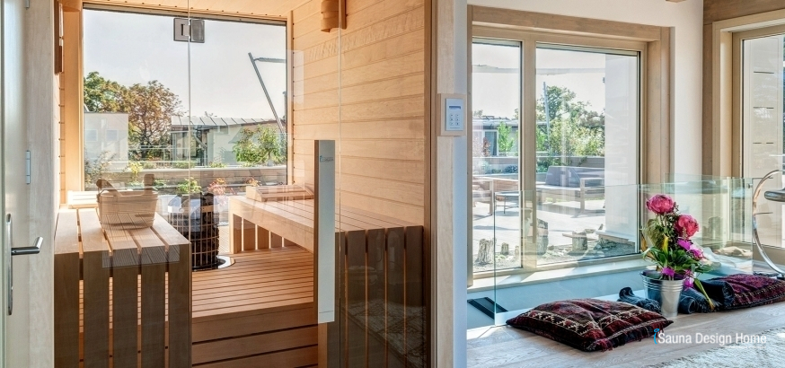 Custom designed indoor saunas