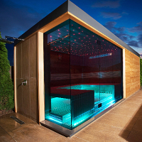Garden sauna house