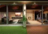 sauna wellness relax roof terrace entrance