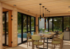 Dining Area with Sliding Doors