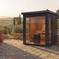 designer mini sauna