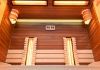 Combi sauna with salt therapy