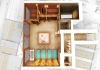 3D sauna plan, individual design, manufacture