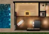 Finnish sauna and infrared sauna - outdoor sauna plan Finnish sauna and infrared sauna - outdoor sauna plan