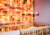 Himalayan salt wall for children