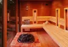 Finnish sauna with bio steam generator Finnish sauna with bio steam generator