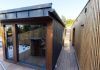 Sauna House Entrance