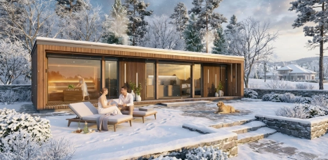 Wellness sauna home