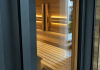 Sauna with LED Lighting