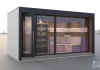 Modern sauna house
