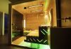 Luxury sauna building