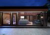 Unique outdoor sauna house with jacuzzi