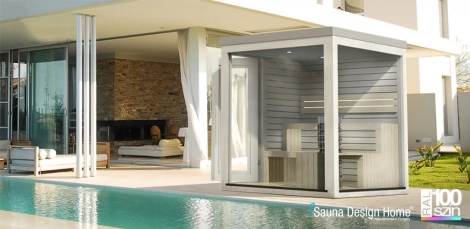 outdoor color finnish sauna