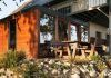 Sauna house with terrace