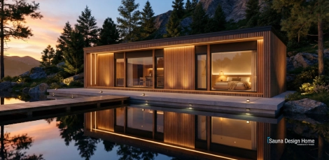 Wellness sauna home