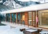 Sauna wellness house with shower