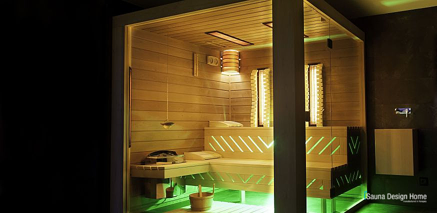 Indoor sauna for Individual building