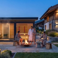 Como relax outdoor sauna