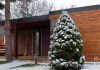 Outdoor sauna in Garden