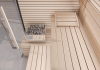 Indoor sauna in minimalist Design, Munich