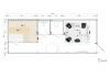 Sauna house floorplan
