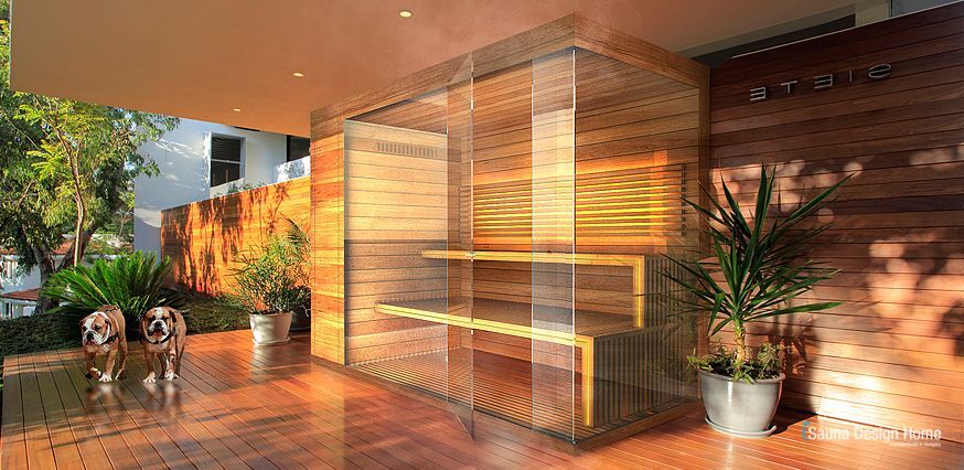 Individually built bio sauna