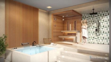 indoor sauna, infrasauna