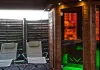 Outdoor wellness sauna with salt therapy Outdoor wellness sauna with salt therapy