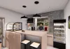 Sport facility common area