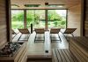 Custom-made wellnes sauna house