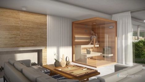 indoor sauna, finnish sauna