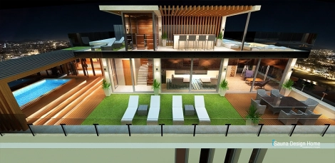 sauna wellness terrace Vienna