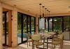 Dining Area with Sliding Doors