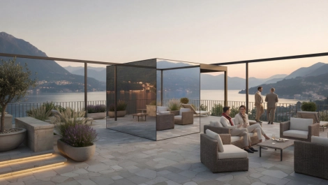 Mirror Nature Sauna with canopy Mirror Nature Sauna with canopy