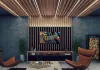 Handmade TV wall deign