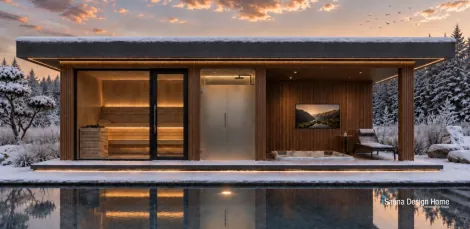 Outdoor Sauna House