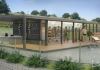 Outdoor Sauna house in Garden