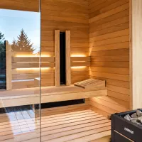 Finnish and Infrared Sauna