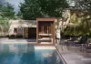 Outdoor combination sauna Outdoor combination sauna