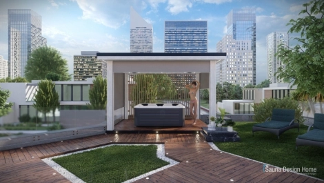 pergola, color pergola, pergola with shades