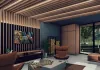 Unique TV wall design